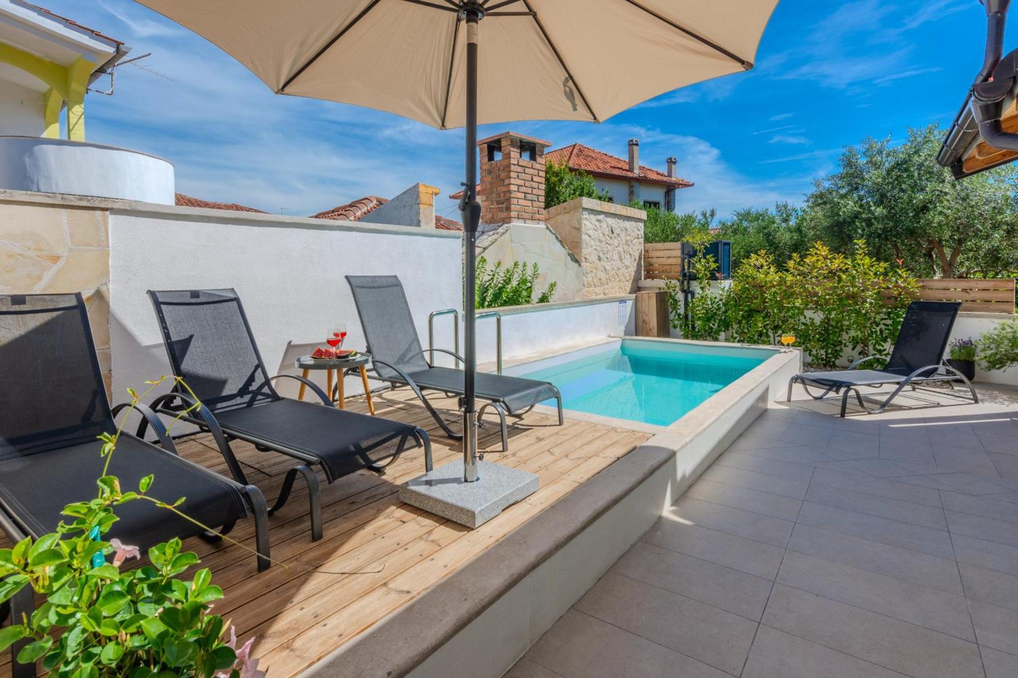 Family Friendly House With A Swimming Pool Privlaka, Zadar - 23516 Βίλα Privlaka  Εξωτερικό φωτογραφία