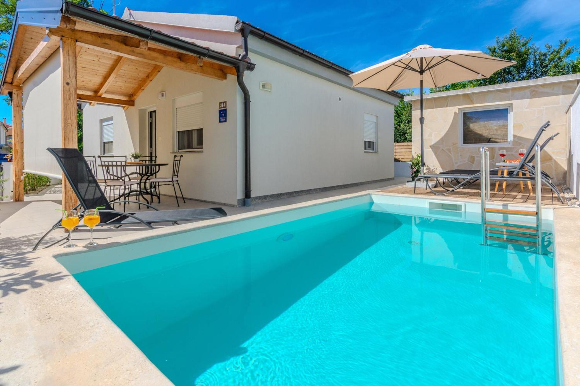 Family Friendly House With A Swimming Pool Privlaka, Zadar - 23516 Βίλα Privlaka  Εξωτερικό φωτογραφία